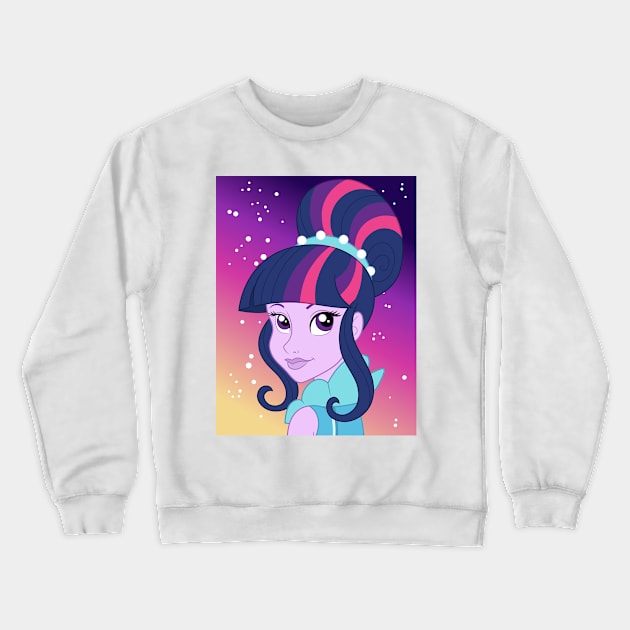 Classical Sparkle Crewneck Sweatshirt by CloudyGlow